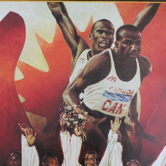 Gold Medal Relay Team (Bruny Surin/Glenroy Gilbert/Donovan Bailey/Robert Esmie) - Picture 4 of 11